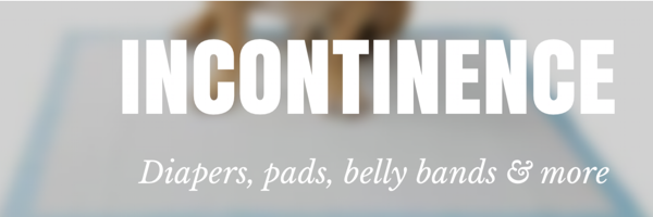 Dog incontinence products